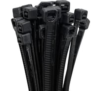 Стяжки Strong нейлоновые, черные, 4.8x200 мм, 100 шт. СTУ-24148200