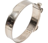 Усиленный хомут TITAN LOCK 104-112 мм, нержав. сталь AISI 304, лента+болт TL104-112RCSS