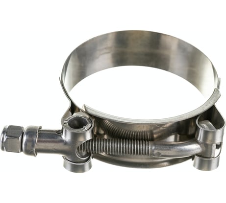 Усиленный хомут TITAN LOCK 51-59 мм, нержав. сталь AISI 304, лента+болт TL51-59RCSS