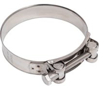 Усиленный хомут TITAN LOCK 98-103 мм, нержав. сталь AISI 304, лента+болт TL98-103RCSS