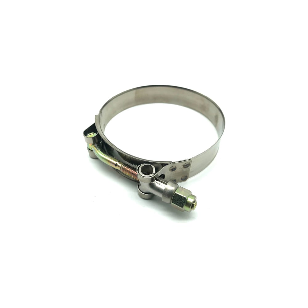 Усиленный хомут TITAN LOCK 73-81 мм, нержав. сталь AISI 304, лента+болт ...