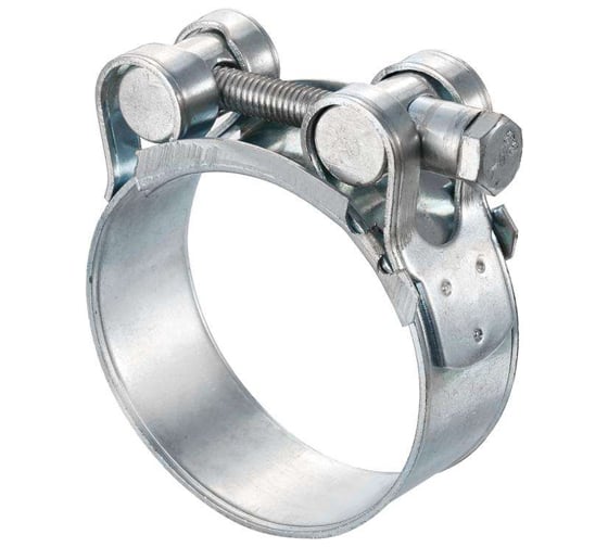 Усиленный хомут TITAN LOCK 43-46 мм, оцинк. сталь TL43-46RC 1