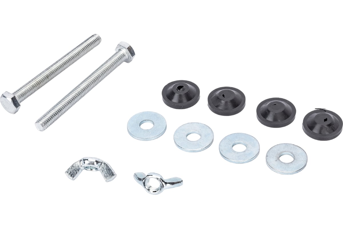 Оцинкованный крепеж бачка к унитазу Сантехкреп с барашковыми гайками 1. ...