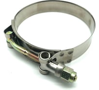 Усиленный хомут TITAN LOCK 67-75 мм, нержав. сталь AISI 304, лента+болт TL67-75RCSS