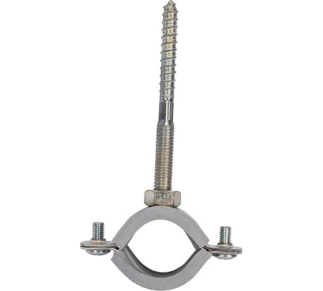 Сантехнический хомут Хоммет 3/4" (25-29 мм) со шпилькой М8х70 и дюбелем 10х50 RUS034