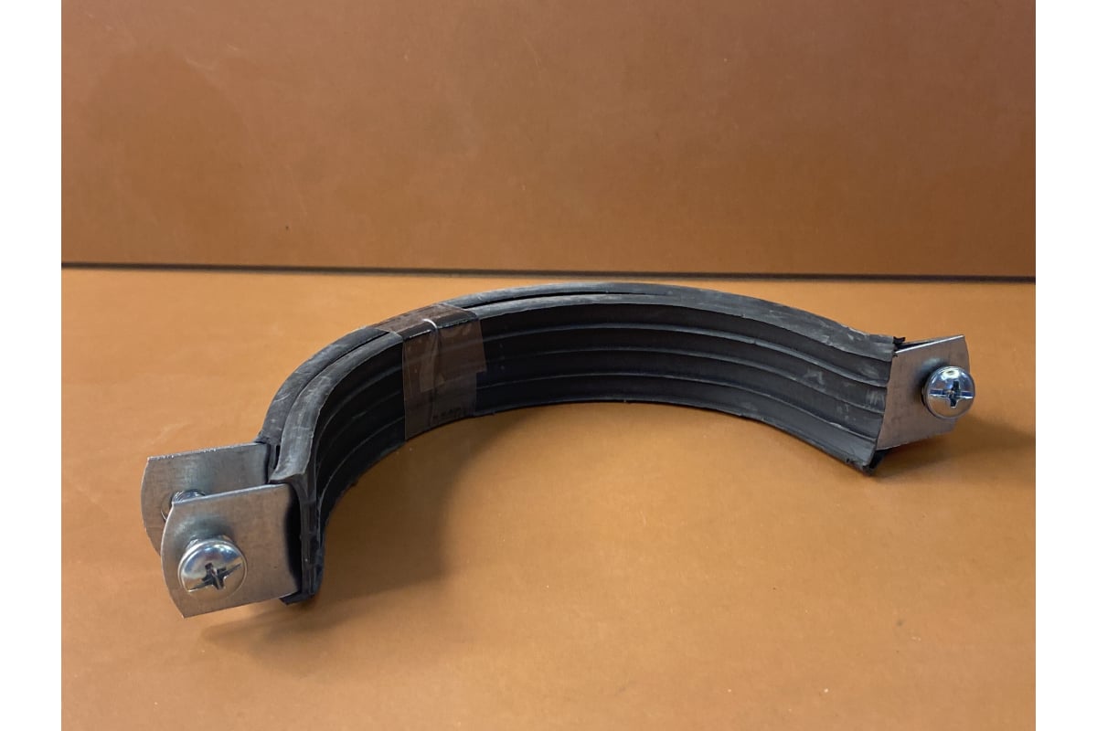 Вентиляционный хомут Хоммет 100 мм, с гайкой М8 и винтом М6х20 1VENT100 ...