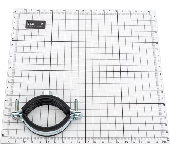 Хомут Walraven оцинкованный, 2S, M8, 47-52 мм, с epdm 33335052