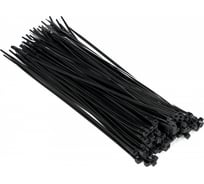 Нейлоновый хомут для стяжки On 4,8x400 мм, черный, 100 шт. 18-04-740
