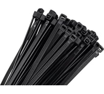 Нейлоновый хомут для стяжки On 3,6x150 мм, черный, 100 шт. 18-04-615