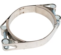 Силовой двухболтовый шарнирный хомут MGF 120-130/24 W2 1-22-24-2-120-130