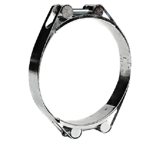 Силовой двухболтовый шарнирный хомут MGF 600-620/24 W2 1-22-24-2-600-620