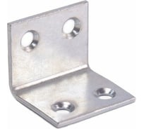 Мебельный уголок Скобис УМ 25, 25x25x30x2, цинк белый, 350 шт. 4680016800694