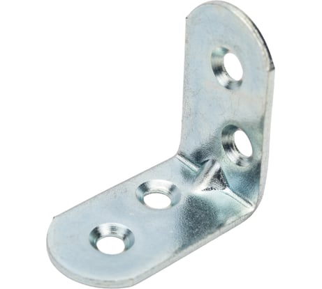 Мебельный уголок СКОБЯНОЙ 30х30х16 мм, цинк, 6 шт. 002613
