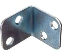 Мебельный уголок СКОБЯНОЙ 28х28 мм, цинк, 4 шт. 008956