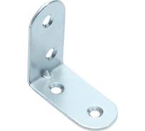 Мебельный уголок СКОБЯНОЙ 50х50х20 мм, цинк, 4 шт. 002490