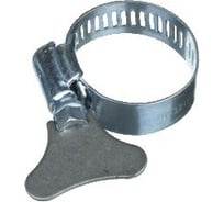 Хомут Terma 1 1/2" 21-38 мм, с нержавеющей ручкой, в блистере, 2 шт. 24177 28773