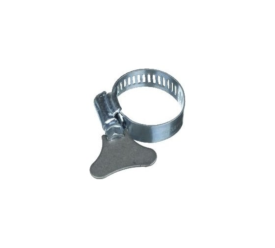Хомут Terma 1 1/16" 14-27 мм, с нержавеющей ручкой, в блистере, 4 шт. 24175 28769