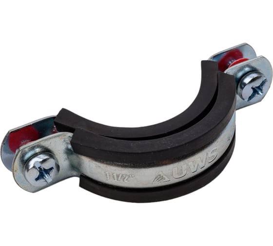 Хомут с EPDM уплотнителем UWS 47-52 мм, 1 1/2", с гайкой М8 020.112.S 130792 1