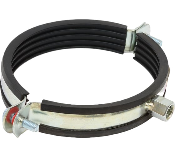 Хомут с EPDM уплотнителем UWS 107-116 мм, 4", с комбинированной гайкой М8/М10 80 .020.400.K 130774