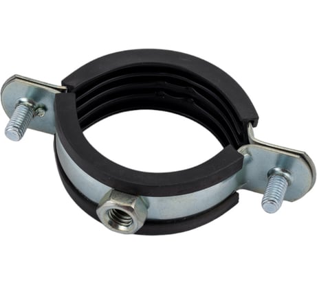Хомут с EPDM уплотнителем UWS 47-52 мм, 1 1/2", с гайкой М8, в комплекте ш+д 022.112.S