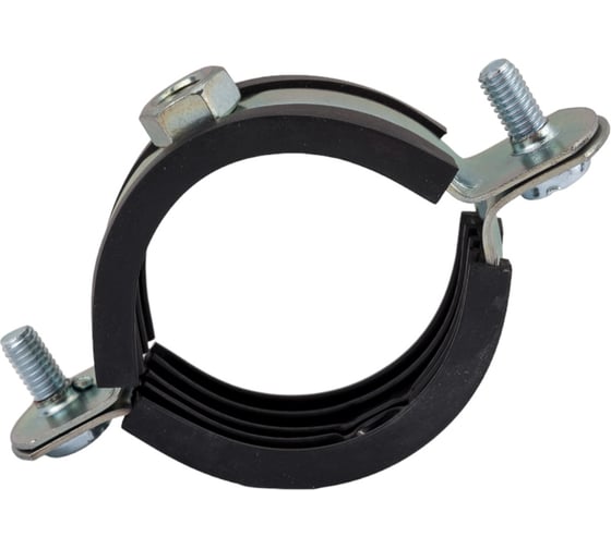 Хомут с EPDM уплотнителем UWS 47-52 мм, 1 1/2", с гайкой М8, в комплекте ш+д 022.112.S