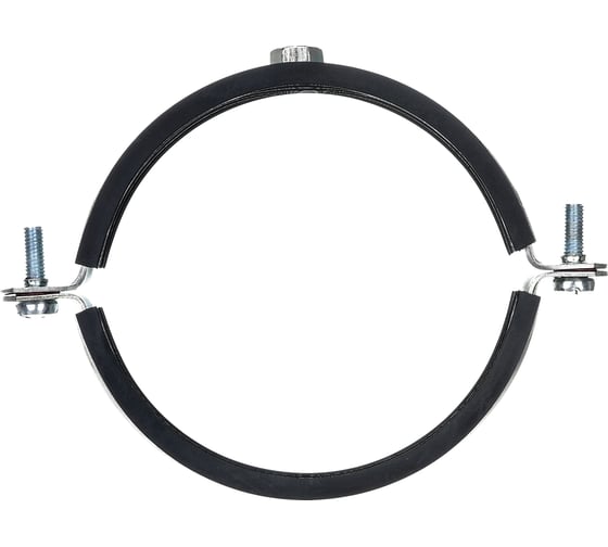 Хомут с EPDM уплотнителем UWS 107-116 мм, 4", с гайкой М8, в комплекте ш+д 022.400..S