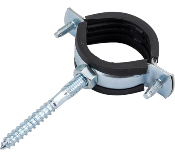 Хомут с EPDM уплотнителем UWS 40-45 мм, 1 1/4", с гайкой М8, в комплекте ш+д 022.114.S 130779