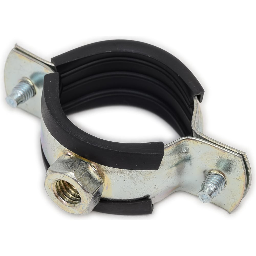 Оцинкованный хомут с резиновым уплотнителем Terma 32-37 мм (1), с ...