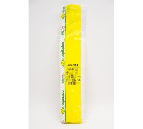 Стяжки SapiSelco натурального цвета, 4.5x250 мм, полиамид 6.6, 100 шт. SEL.2.224R