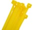 Стяжки SapiSelco желтого цвета, 2.5x100 мм, полиамид 6.6, 100 шт. SEL.14.202R 3