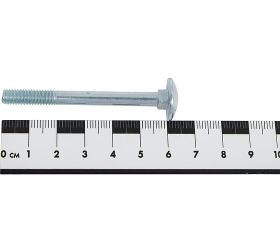 Мебельный болт с квадратом STARFIX М6x60 мм, DIN 603, 10 штук SMZ3-91823-10