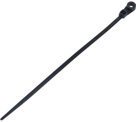 Хомут-стяжка с монтажным отверстием STARFIX 3,6x150 мм, черный, 100 шт. SM-52471-100