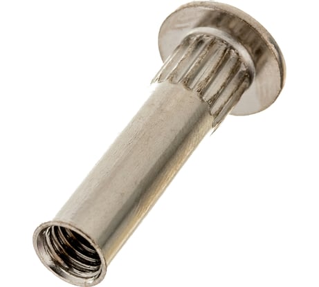 Мебельный винт-стяжка STARFIX М6x29 мм, никелированный, 10 шт. SMZ1-87264-10