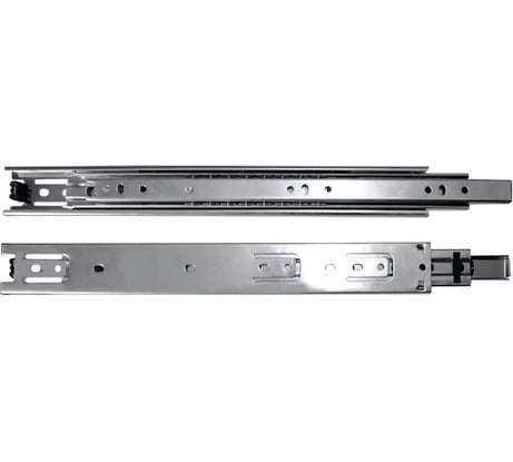 Шариковая направляющая полного выдвижения STARFIX 450x45 мм, цинк, 2 шт. SMF-10427