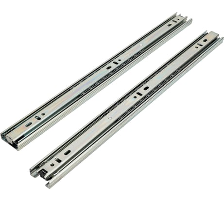 Шариковая направляющая полного выдвижения STARFIX 400x35 мм, цинк, 2 шт. SMF-10420