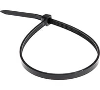 Хомут-стяжка Росдюбель 4.2x400 чёрный, 100 шт. 15-0517