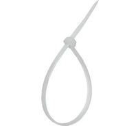 Стяжка MGF нейлоновая, 9х1200, белая, 100 шт. 2-202-9-1-90-1200