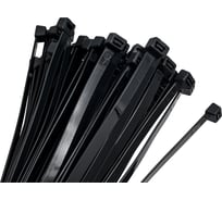 Стяжка MGF нейлоновая, 9х650, черная, 100 шт. 1-202-9-2-90-650