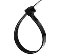 Стяжка MGF нейлоновая, 3,6х200, черная, 100 шт. 1-202-9-2-36-200