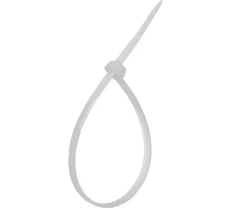 Стяжка MGF нейлоновая, 2,5х150, белая, 100 шт. 1-202-9-1-25-150