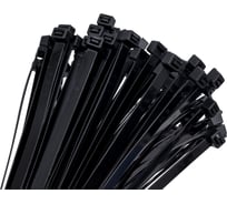 Стяжка MGF нейлоновая, 9х400, черная, 100 шт. 1-202-9-2-90-400