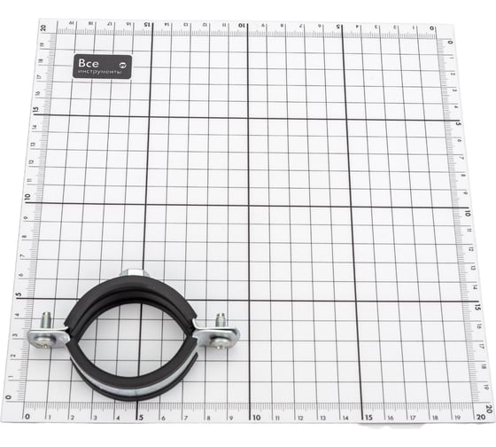 Хомут для труб MGF с гайкой 1 1/2" М8 (6/4") (47-53 мм, 48-52 мм) 2-31-8-1-47-52