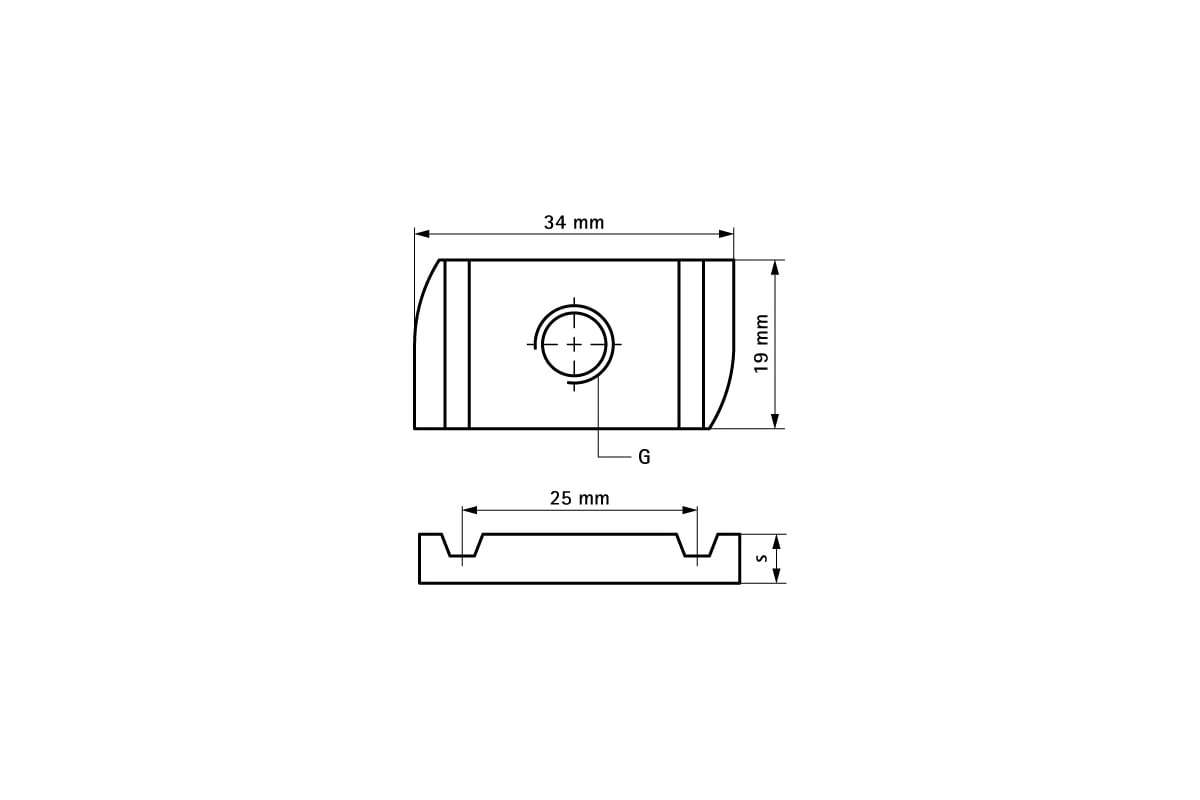 Канальная гайка Walraven BIS Strut, M10 6517010 - выгодная цена, отзывы ...