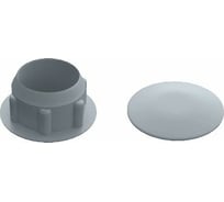 Декоративная заглушка под отверстие STARFIX 16 мм, темно-серая, 30 шт. SMZ2-44529-30
