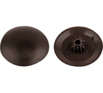 Декоративная заглушка для самореза STARFIX PH2, темно-коричневая, 50 шт. SMZ1-85589-50