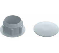 Декоративная заглушка под отверстие STARFIX 12 мм, светло-серая, 30 шт. SMZ1-95276-30
