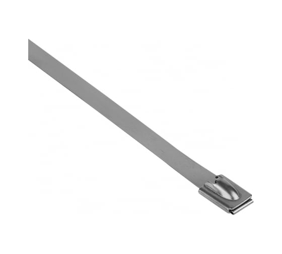 Хомут EKF FlexLock PROxima из нержавеющей стали AISI 304 7.9x520, 10 шт. plc-fl-tss-304-7.9x520-r