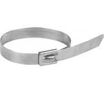 Хомут EKF FlexLock PROxima из нержавеющей стали AISI 304 7.9x200, 10 шт. plc-fl-tss-304-7.9x200-r