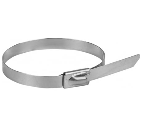 Хомут EKF FlexLock PROxima из нержавеющей стали AISI 304 4.6x150, 10 шт. plc-fl-tss-304-4.6x150-r