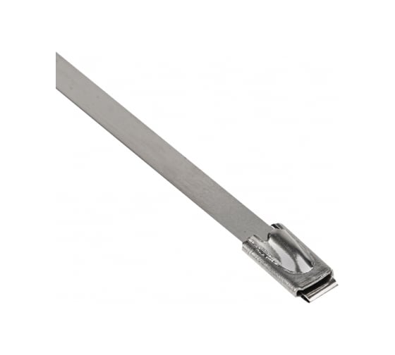 Хомут EKF FlexLock PROxima из нержавеющей стали AISI 304 4.6x150, 10 шт. plc-fl-tss-304-4.6x150-r